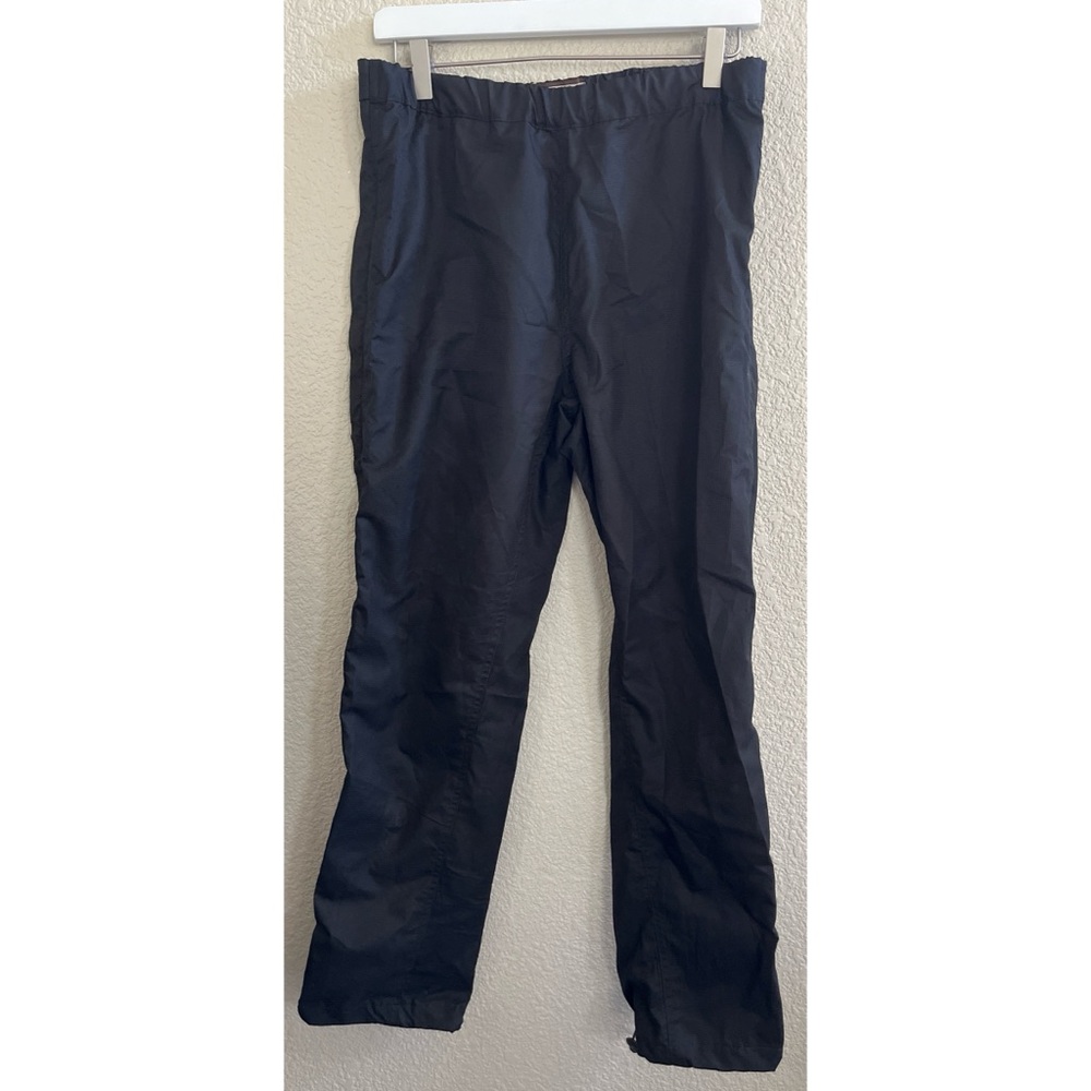 Equine Couture Black Spinnaker Rain Shell Pants Ladies Size 28